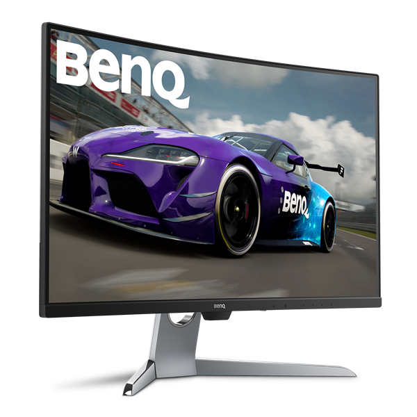 BENQ monitor ívelt 31,5" EX3203R 2560x1440, 16:9, 400 cd/m2, 4ms, HDMIx2, DisplayPort, USBx2, USB-C, FreeSync2, áll. mag