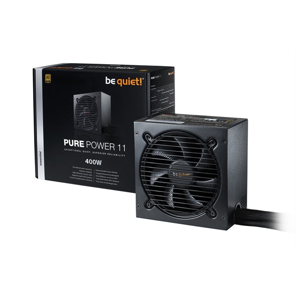 BE QUIET! Tápegység Pure Power 11 400W, 12cm, 80+ Gold, Aktív PFC