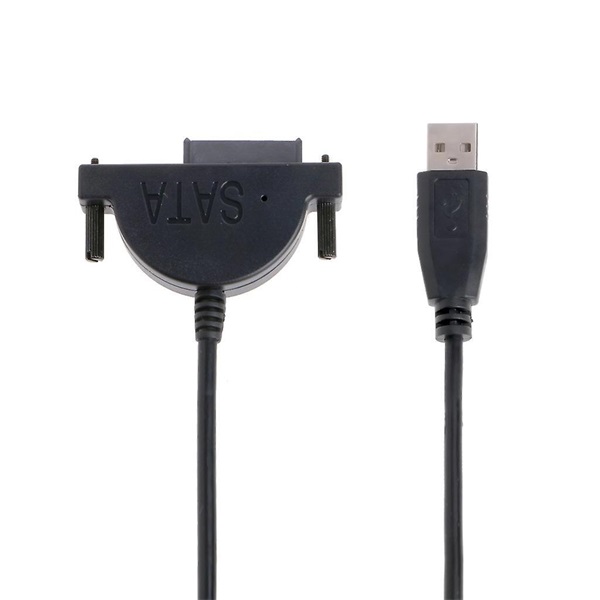 BLACKBIRD Adapter kábel USB 3.0 to SATA 13pin (7+6), fekete
