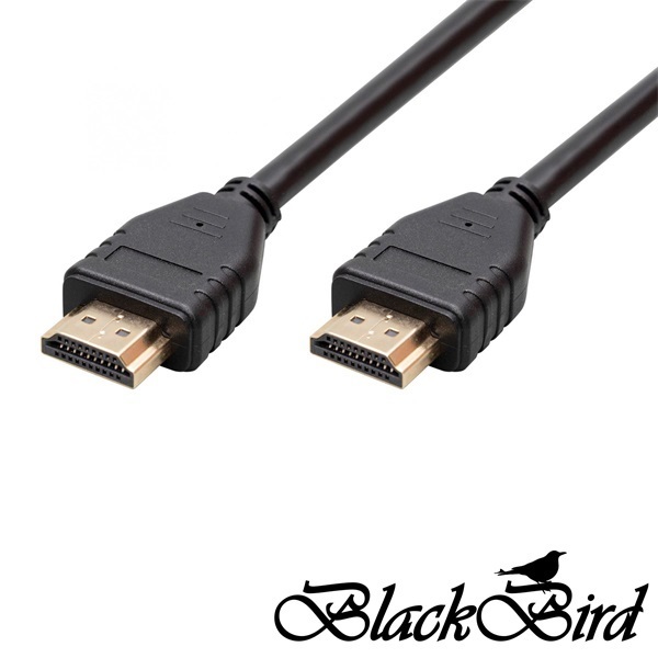 BLACKBIRD Kábel HDMI male/male összekötő 4K, 10m Fekete