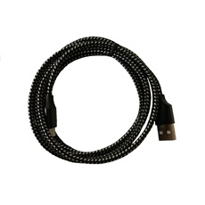 BLACKBIRD Micro USB Adatkábel 2m, Fekete 2A (Extra erős anyagból)