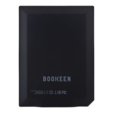 BOOKEEN Cybook Muse Light CYBME1FBK (non edge-to-edge), 6" E Ink® Carta kijelző, 8GB, bővíthető memória, WiFi/USB