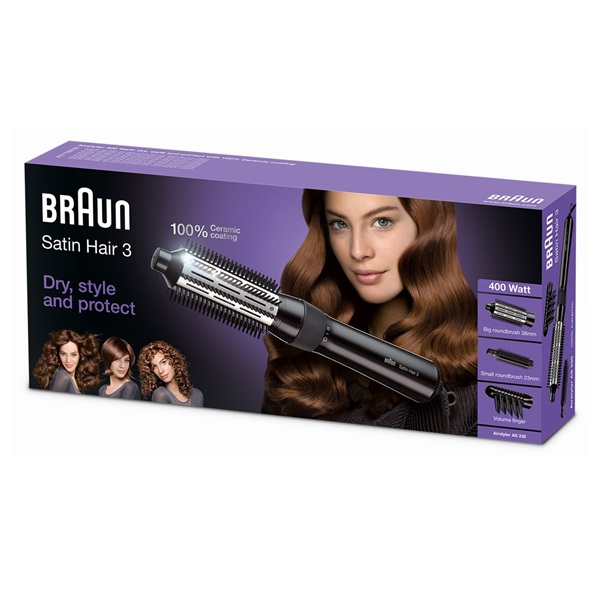 BRAUN Satin Hair AS330 légfúvásos hajformázó kerámia védelemmel CHS Hungary Kft. BRAUN Satin Hair AS330 légfúvásos hajformázó kerámia védelemmel CHS Hungary Kft.