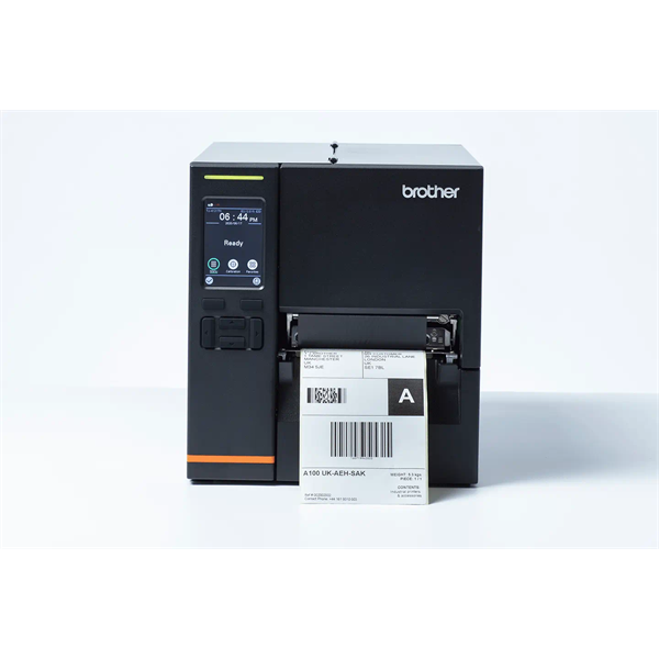 BROTHER Címkenyomtató, Hőtranszfer, TJ4021, ipari, 254mm/s, 203dpi, USB, RS232, LAN, érintő kijelző