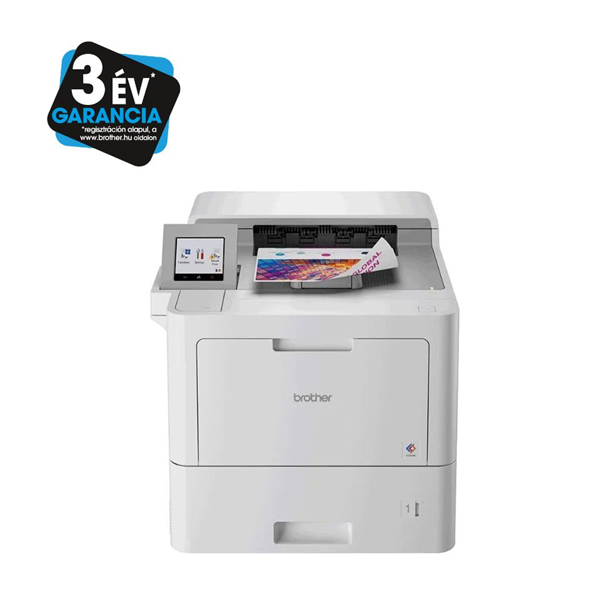 BROTHER Lézernyomtató HL-L9470CDN, A4, színes, 40 lap/perc, WiFi/LAN/NFC/USB, duplex, 2400x600dpi, 1GB