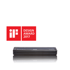 BROTHER Mobil nyomtató PJ-773, mono, A4, 300x300dpi, direkt thermal, 8 lap/perc, WiFi/AirPrint/USB, 32MB