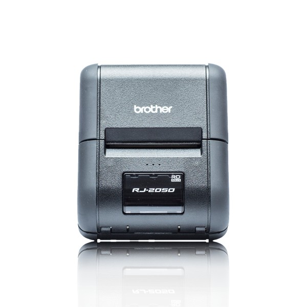 BROTHER Mobil nyomtató (blokk/jegy/dok.) RJ-2050, direkt thermal, 203dpi, WiFi/Bluetooth/USB, 54mm x 1m, IP54, 32 MB