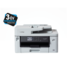 BROTHER Tintasugaras MFP NY/M/S/F MFCJ2340DW, A4/A3, 28 lap/perc, WiFi/LAN/USB, ADF, duplex, 4800x1200dpi, 256MB
