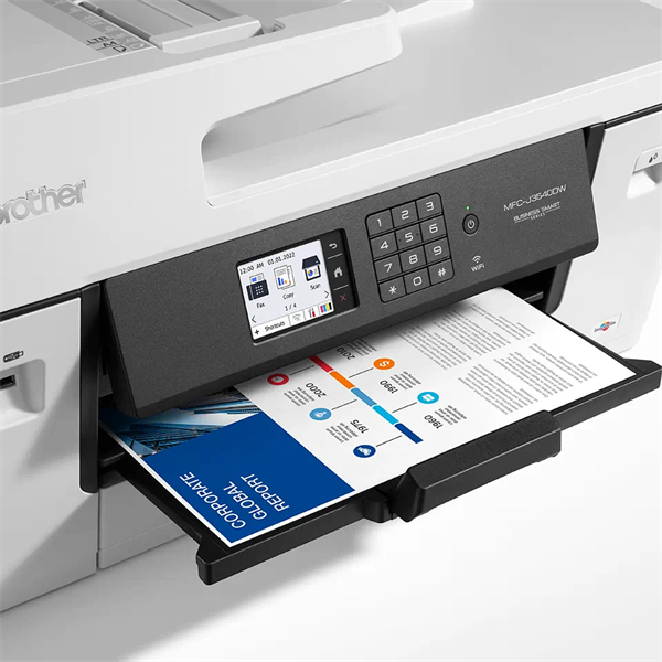 BROTHER Tintasugaras MFP NY/M/S/F MFCJ3540DW, A3, 28 lap/perc, WiFi/LAN/USB, ADF, duplex, 4800x1200dpi, 128MB