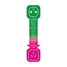Nedis Brennenstuhl BN-1508440 travel, utazó adapter Európa - Kína / Ausztrália