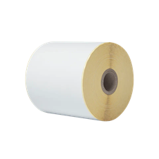 BROTHER etikett címke, öntapadós, fehér, folytonos, 102mm x 58m, 8 tekercs