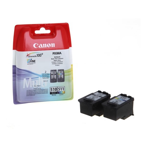 CANON  PG510/CL511 Tintapatron multipack Pixma MP240 nyomtatóhoz, b+c, 220+240 oldal