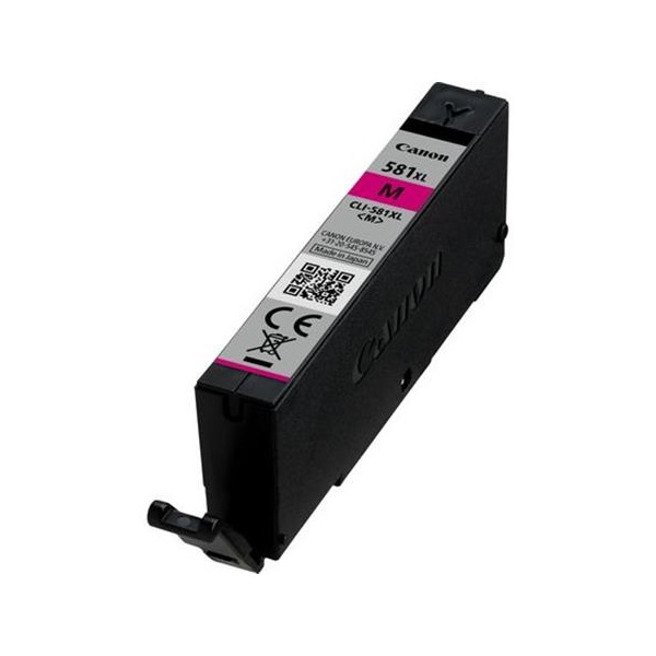 CANON Tintapatron CLI-581MXL Pixma TS7550, 8150, 9150 nyomtatókhoz, magenta, 8,3ml