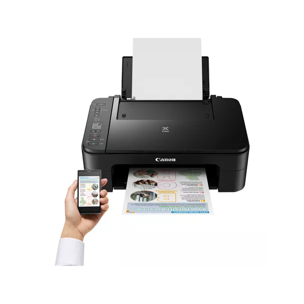 CANON Tintasugaras MFP 3in1 PIXMA TS3355 (BLACK), A4, FF 7,7 k/p, SZ 4 k/p, 4800x1200dpi, USB/WiFi