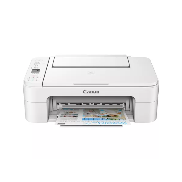 CANON Tintasugaras MFP 3in1 PIXMA TS3351 (WHITE), A4, FF 7,7 k/p, SZ 4 k/p, 4800x1200dpi, USB/WiFi