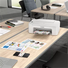 CANON Tintasugaras MFP 3in1 PIXMA TS3351 (WHITE), A4, FF 7,7 k/p, SZ 4 k/p, 4800x1200dpi, USB/WiFi