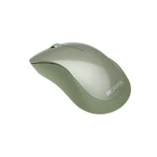 CANYON Vezeték Nélküli Egér, Optikai, 3 gombos, 1200dpi, 2db elemmel, khaki - CNE-CMSW11SM