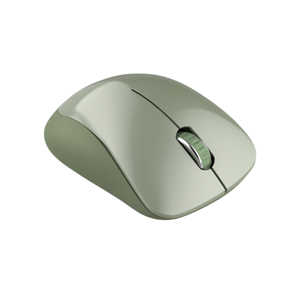 CANYON Vezeték Nélküli Egér, Optikai, 3 gombos, 1200dpi, 2db elemmel, khaki - CNE-CMSW11SM