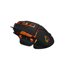 CANYON Vezetékes Egér Gaming, Hazard, Optikai, 9 programozható gomb, LED világítás, 6400dpi - CND-SGM6N