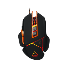 CANYON Vezetékes Egér Gaming, Hazard, Optikai, 9 programozható gomb, LED világítás, 6400dpi - CND-SGM6N