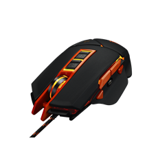 CANYON Vezetékes Egér Gaming, Hazard, Optikai, 9 programozható gomb, LED világítás, 6400dpi - CND-SGM6N