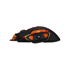 CANYON Vezetékes Egér Gaming, Hazard, Optikai, 9 programozható gomb, LED világítás, 6400dpi - CND-SGM6N