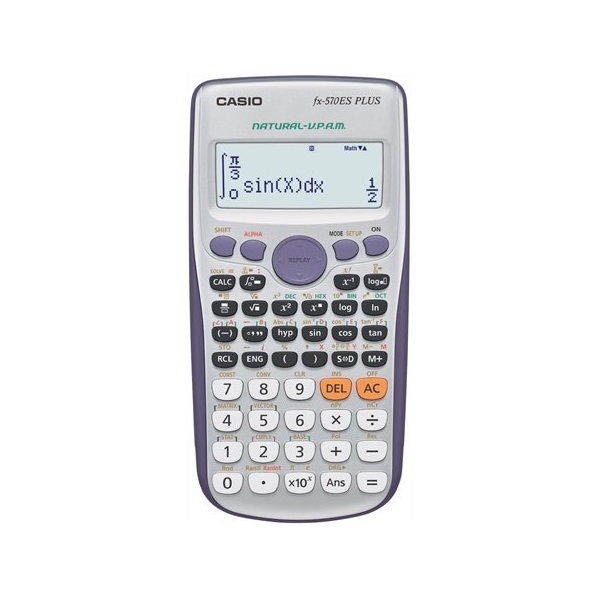 CASIO Számológép, tudományos, 417 funkció,"FX-570ES Plus"