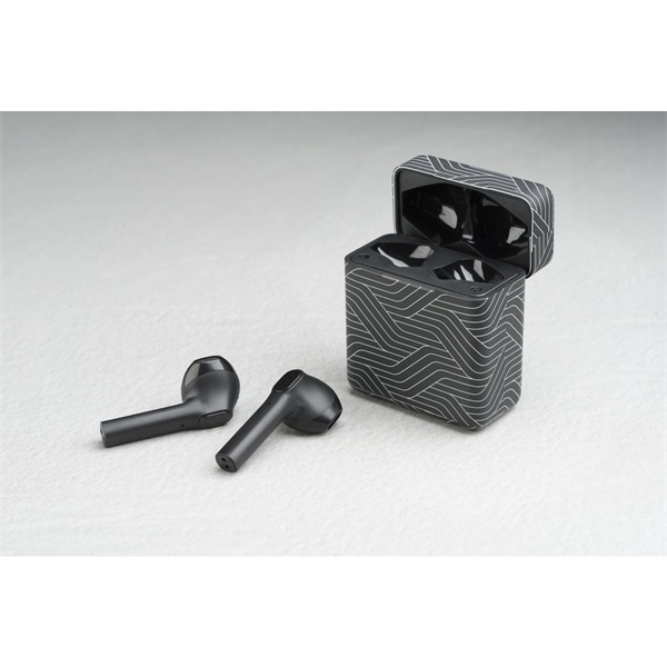 CELLULARLINE BT EARPHONES TWS MS BLACK LINES