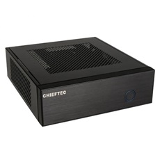 CHIEFTEC Ház Compact IX-03B ITX Fekete Tápegység nélkül