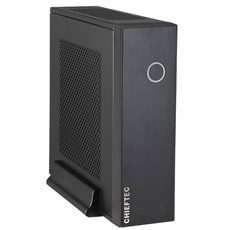 CHIEFTEC Ház Compact IX-03B ITX Fekete Tápegység nélkül