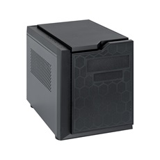 CHIEFTEC Ház Gaming Cube mATX, Tápegység nélkül, Fekete