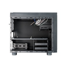 CHIEFTEC Ház Gaming Cube mATX, Tápegység nélkül, Fekete