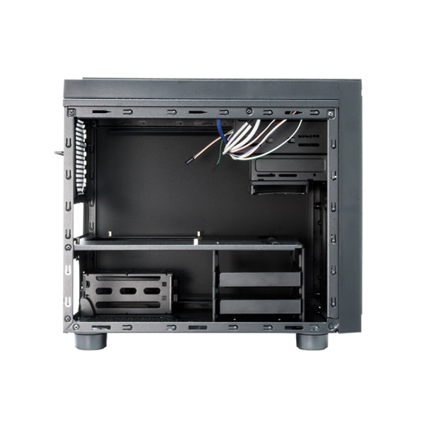 CHIEFTEC Ház Gaming Cube mATX, Tápegység nélkül, Fekete