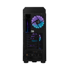 CHIEFTEC Ház Gaming Scorpion 3 ATX, 4x120mm RGB ventilátor, RGB vezérlő, Tápegység nélkül, Edzett Üveg, Fekete