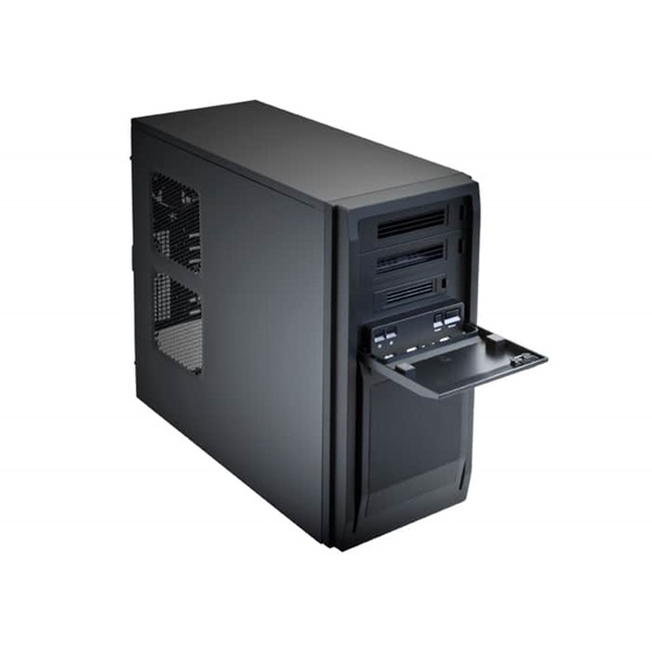 CHIEFTEC Ház Libra, ATX, 1x120mm ventilátor, Tápegység nélkül, Fekete
