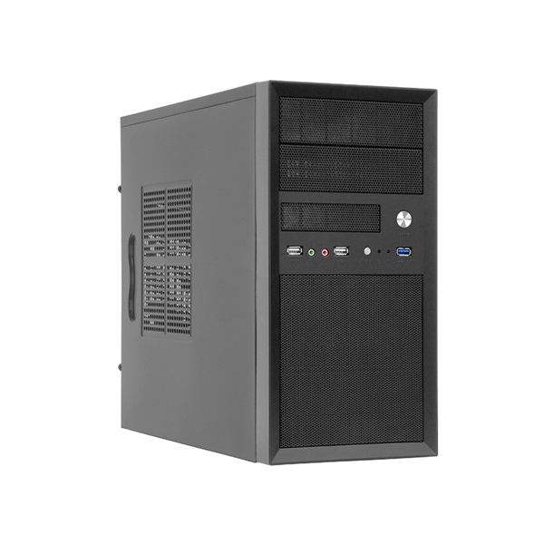 CHIEFTEC Ház mATX Mesh CT-01, Táp nélkül, fekete