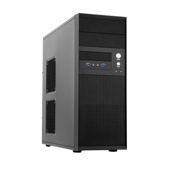 CHIEFTEC Ház Mesh CQ-01B-U3-OP ATX, Tápegység nélkül, Fekete