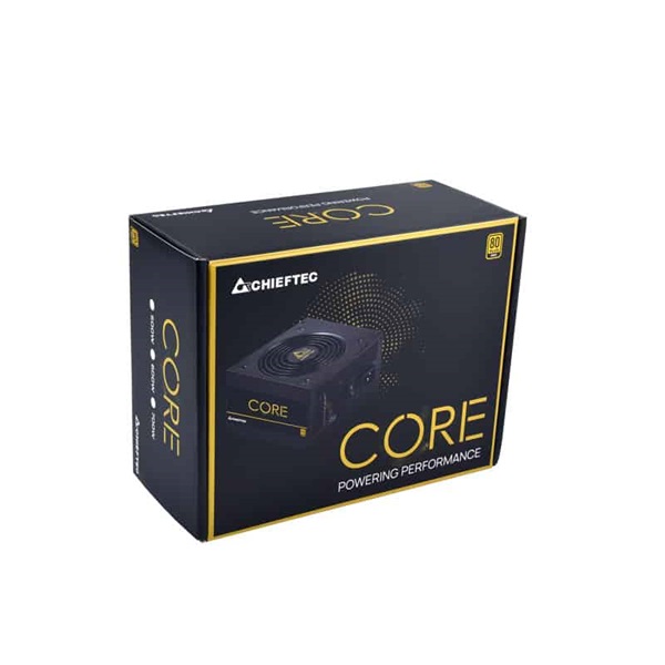 CHIEFTEC Tápegység Core 500W 12cm ATX BOX 80+ Gold