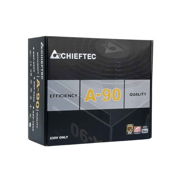 CHIEFTEC Tápegység A-90 750W 80+ Gold moduláris BOX