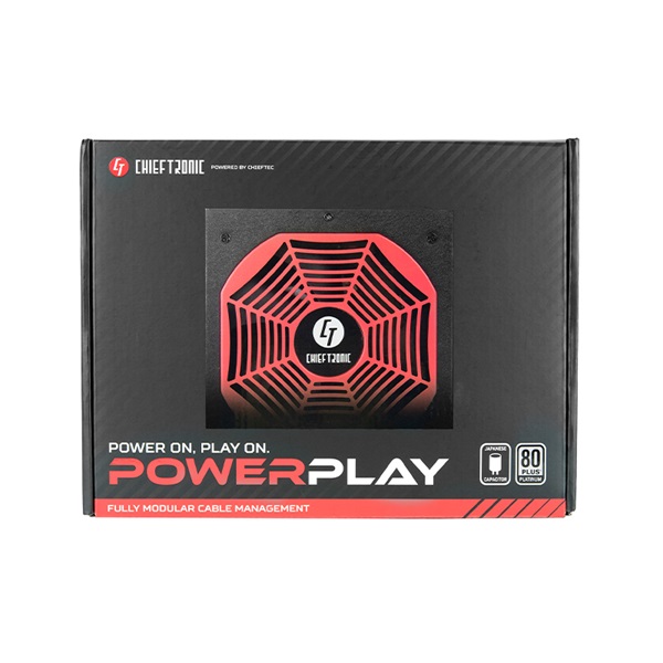 CHIEFTEC Tápegység PowerPlay Platinum 850W 80+ Platinum moduláris BOX