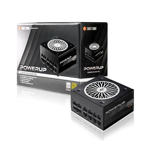 CHIEFTEC Tápegység PowerUps 650W 80+ Gold moduláris BOX