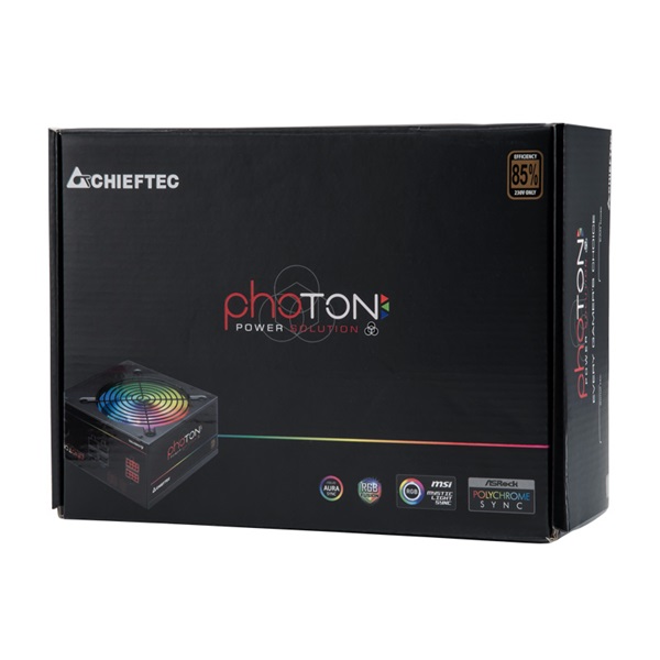 CHIEFTEC Tápegység Photon 650W 80+ Bronze moduláris RGB BOX
