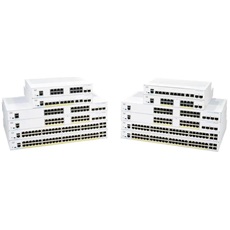 CISCO Switch 8x1000Mbps + 2x1000Mbps SFP, Fémházas, Rackes, Menedzselhető - CBS350-8T-E-2G-EU