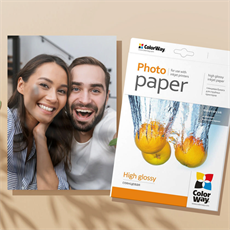 COLORWAY Fotópapír, magasfényű (high glossy), 230 g/m2, A4, 20 lap