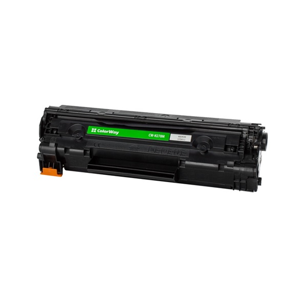 COLORWAY Standard Toner CW-H278M, 2100 oldal, Fekete - HP CE278A (78A); Can. 728/726