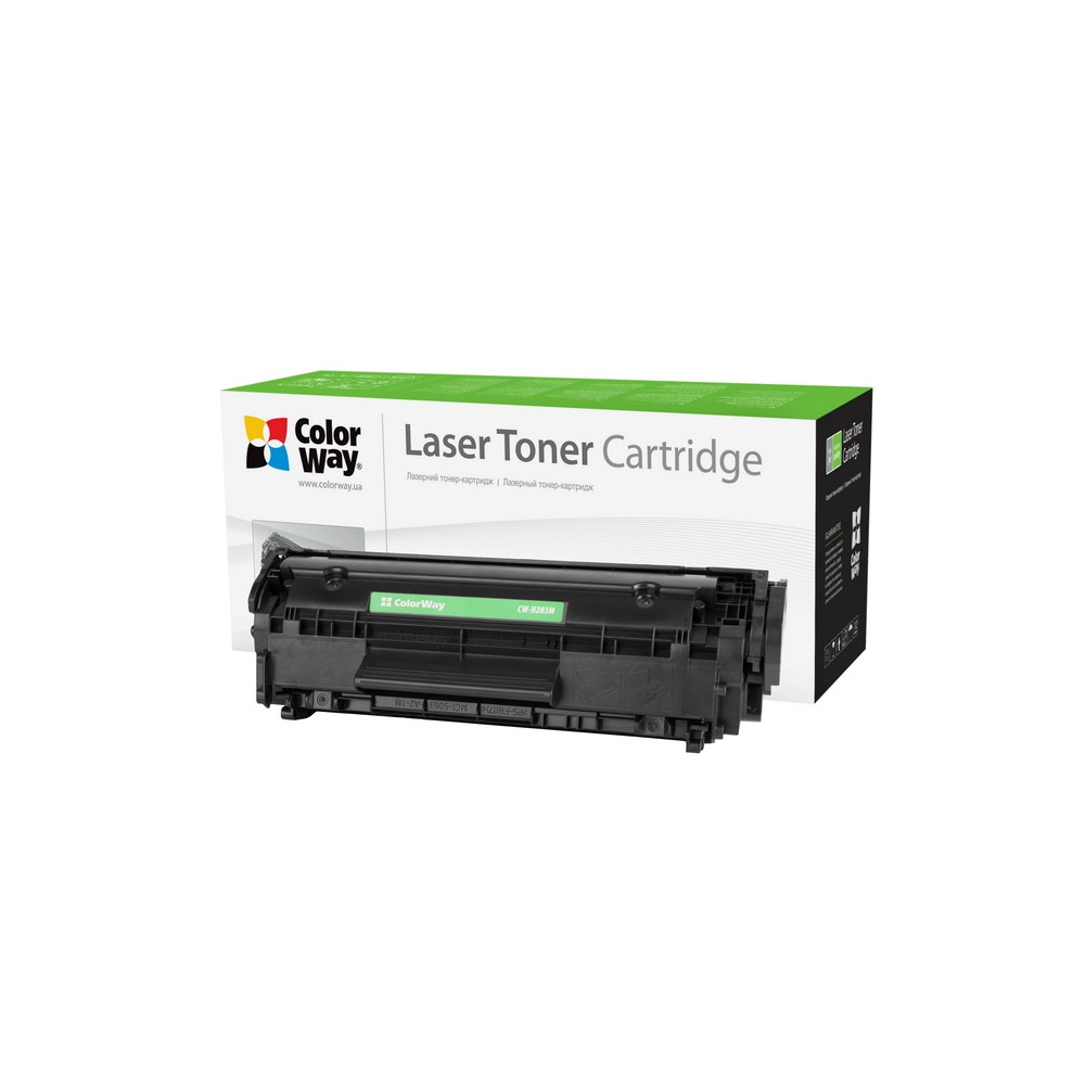 ColorWay Standard Toner CW-H283M, 1500 oldal, Fekete - HP CF283A (83A)