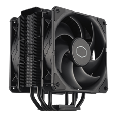 COOLER MASTER CPU hűtő HYPER 212 BLACK X DUO, LGA1700 támogatással, fekete