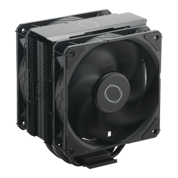 COOLER MASTER CPU hűtő HYPER 212 BLACK X DUO, LGA1700 támogatással, fekete