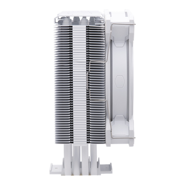 COOLER MASTER CPU hűtő HYPER 212 HALO WHITE ARGB, LGA1700 támogatással, fehér