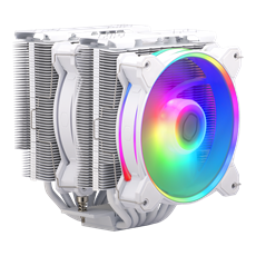 COOLER MASTER CPU hűtő HYPER 622 HALO WHITE EDITION, LGA1700 támogatással, fehér